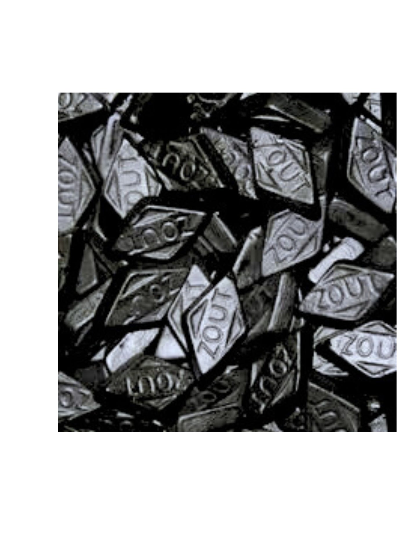 Matthijs Dutch Liquorice Large Diamonds 1 Kg