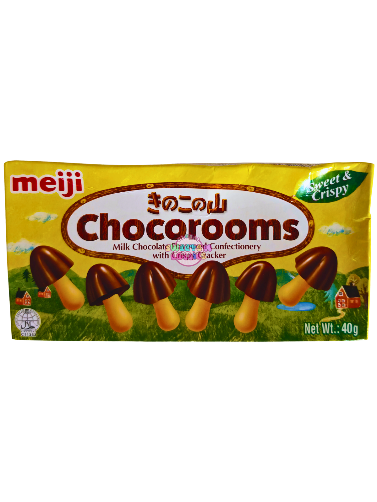 Meiji Chocorooms Milk Chocolate | 40g