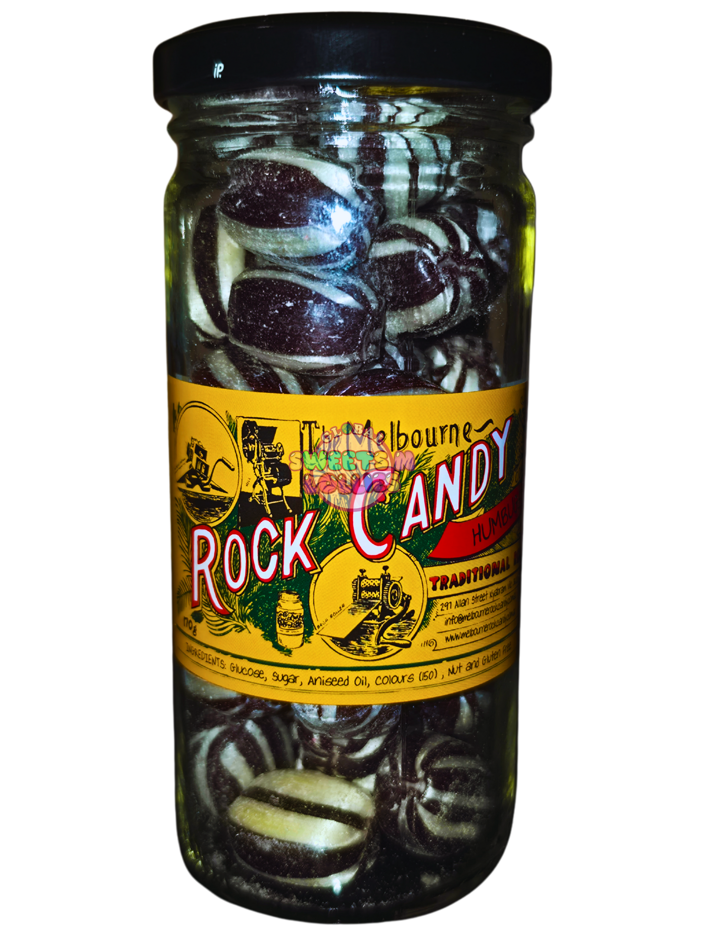 Melbourne Rock Candy Humbugs 170g