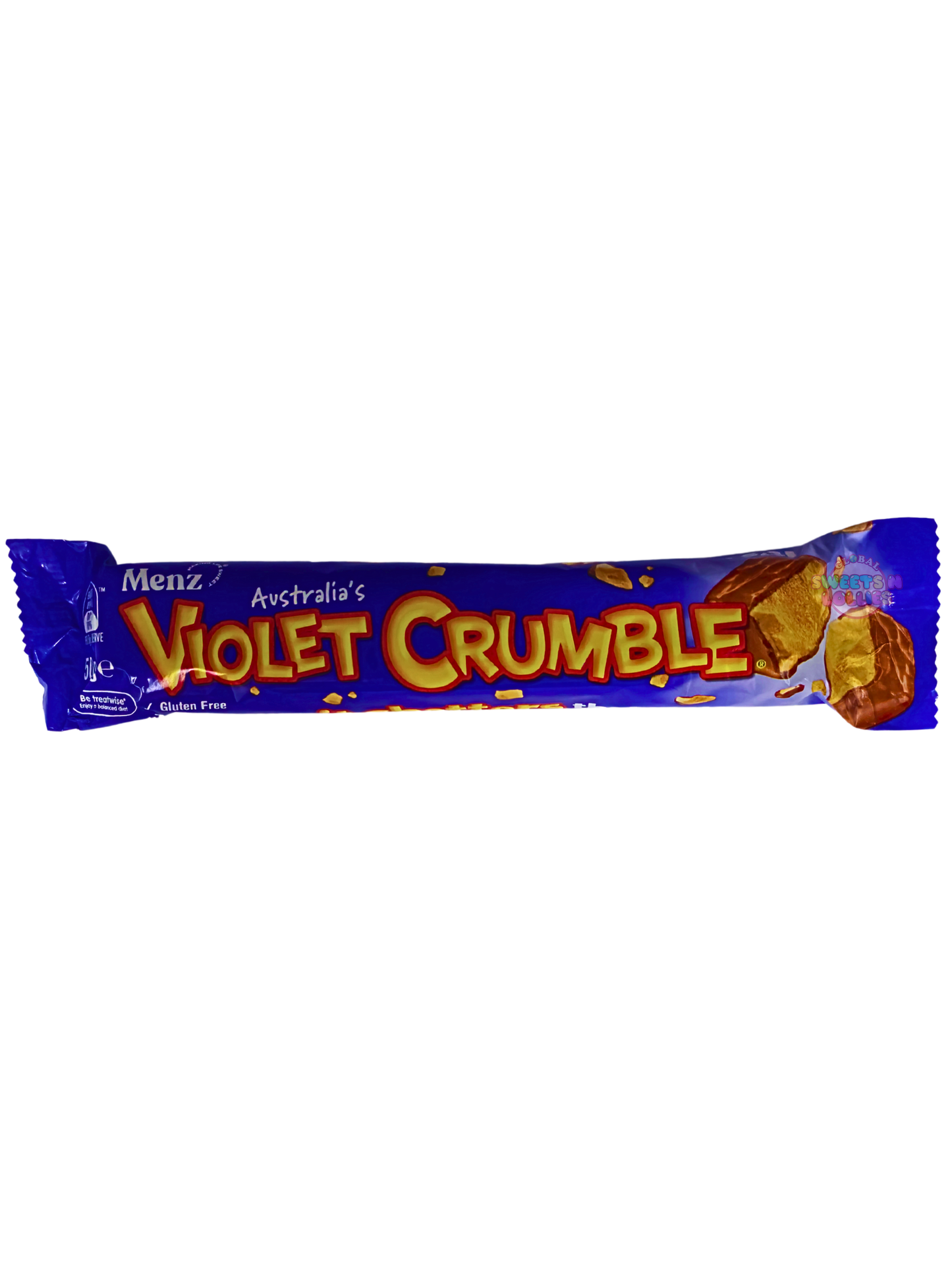 Menz Violet Crumble Bar 50g Best Before 20 May 2026