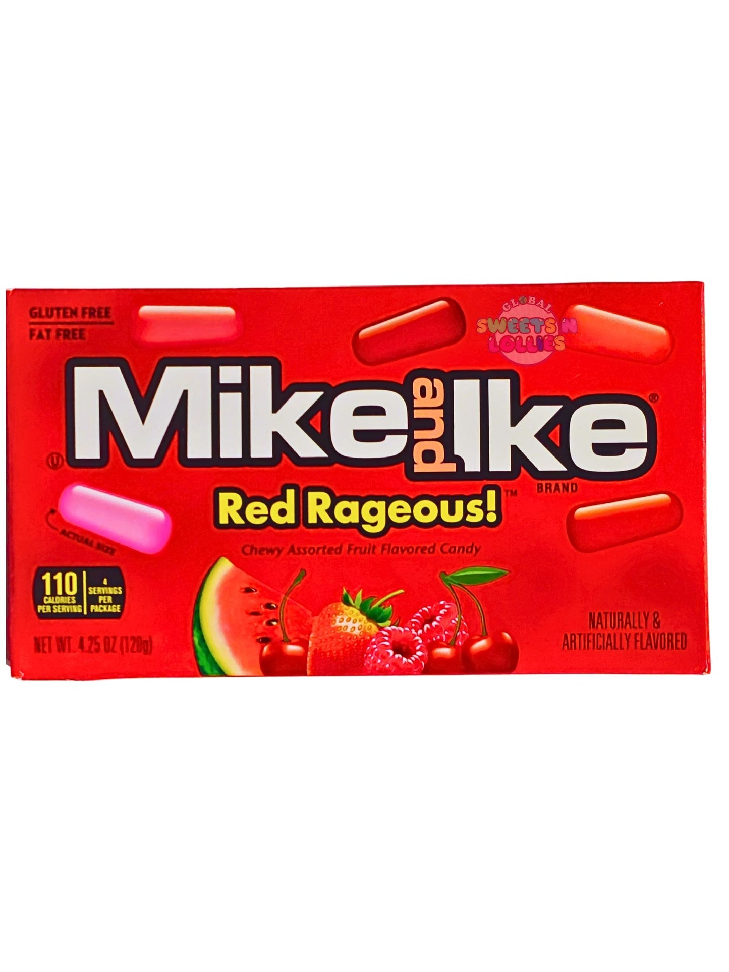 Mike and Ike Red Rageous 120g
