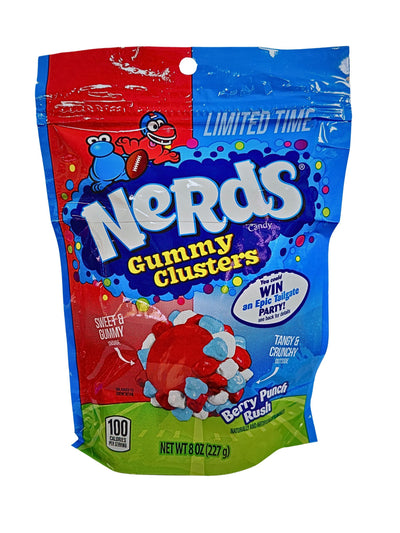 Nerds Gummy Clusters Berry Punch Rush 227g