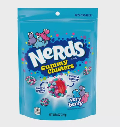 Nerds Gummy Clusters Very Berry 226g