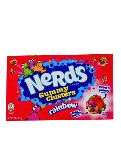 Nerds Gummy Clusters Rainbow Box 85g