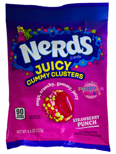 Nerds Gummy Clusters Strawberry Punch 127g