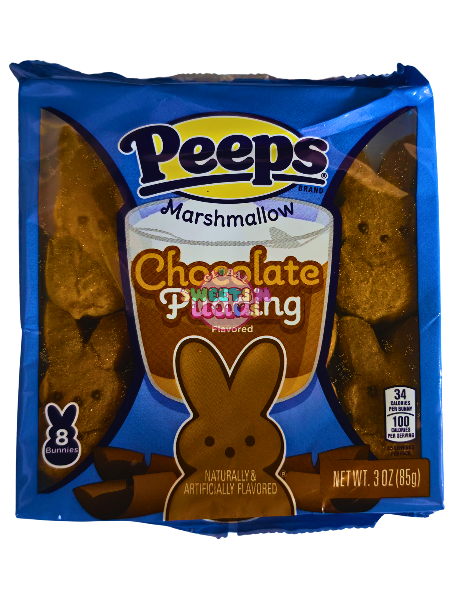 Peeps Marshmallow Chocolate Pudding 85g 8pc