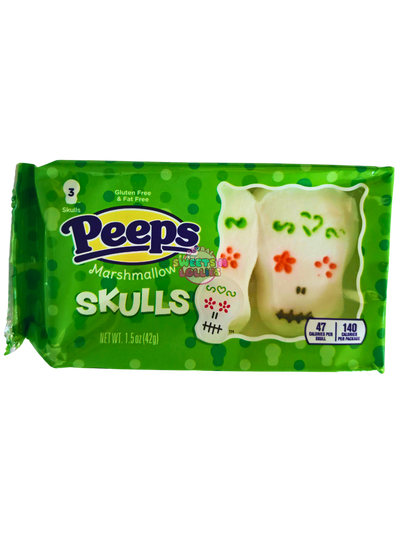 Peeps Marshmallow Skulls | 14gx3 42g