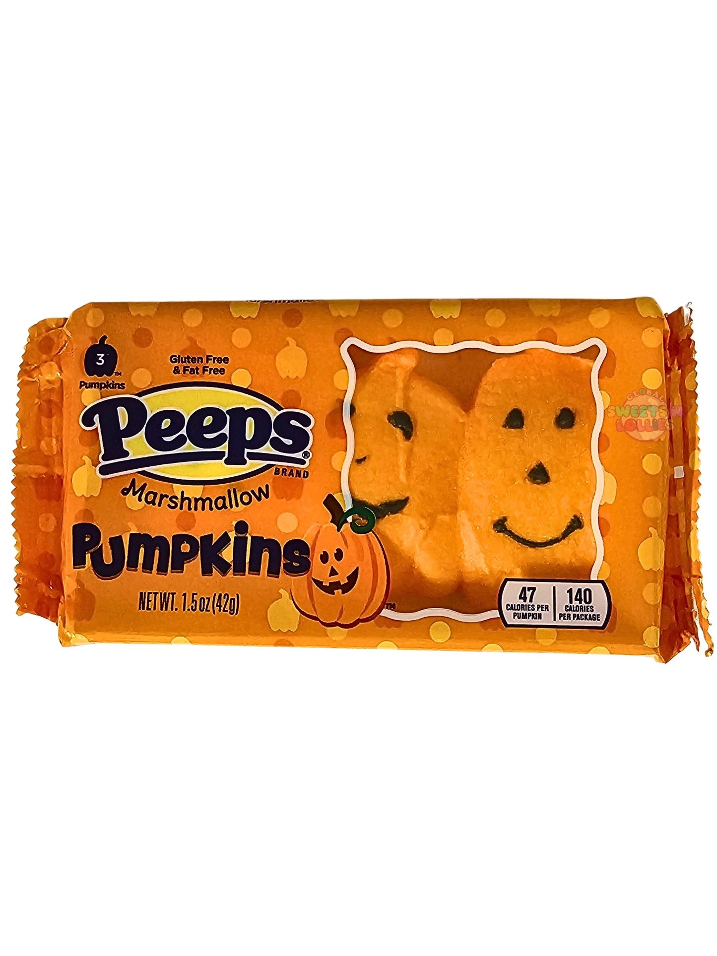 Peeps Marshmallow Pumpkins 42g 3pk