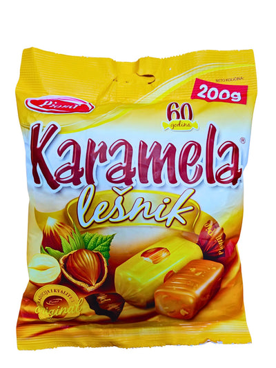 Karamela lesnik 200g Dairy Caramel with Hazeknut