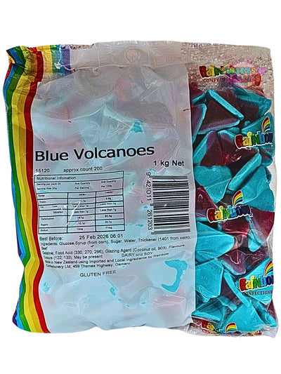NZ Rainbow Blue Volcanoes 1 Kg 200pc