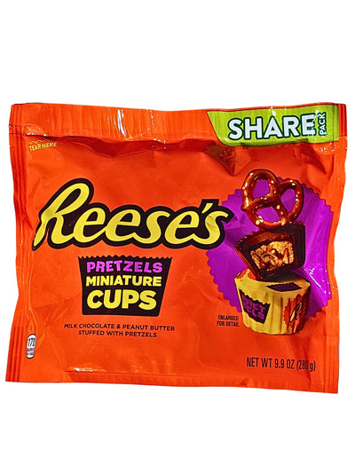 Reese's Pretzels Miniature Cups 280g Pack Best by Apr 2025