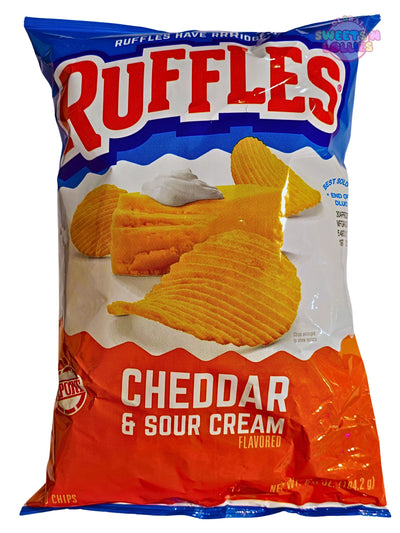 Ruffles Cheddar & Sour Cream Chips 184.2gm