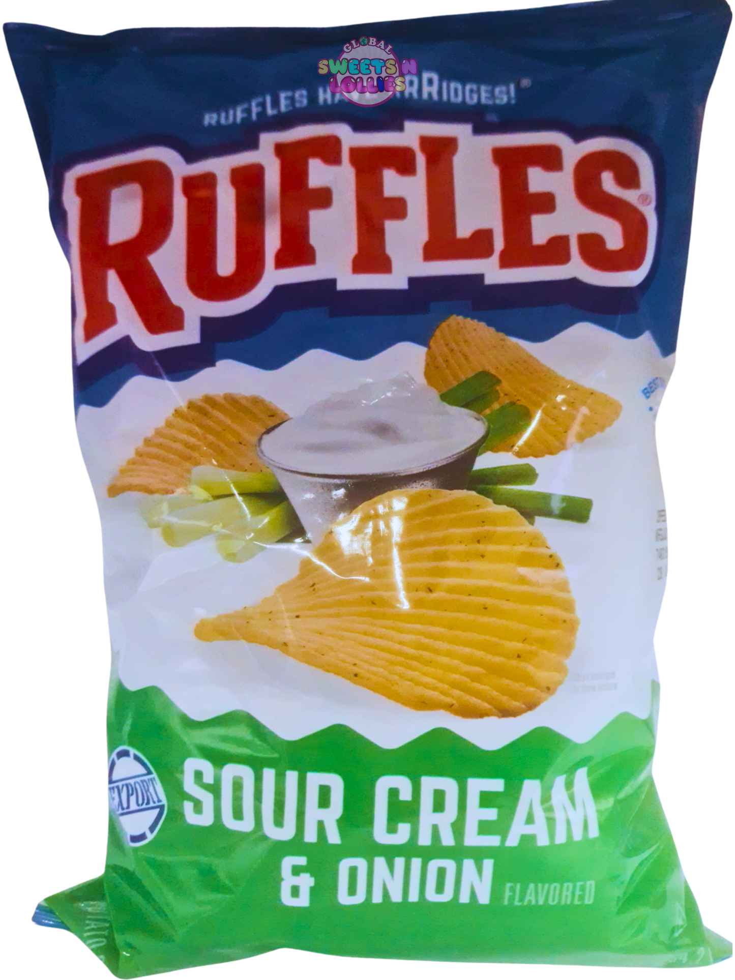 Ruffles Sour Cream & Onion 184g | B.B. 28/Feb/2026