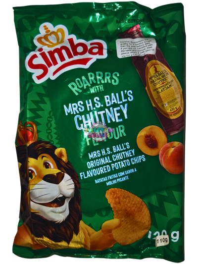 Simba Mrs H.S. Ball's Chutney Chips 110g