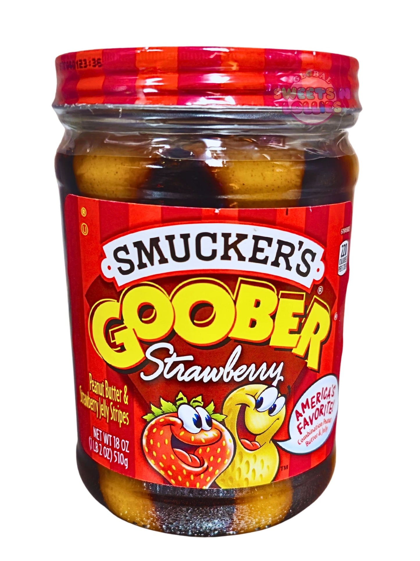 SMUCKER'S Goober Strawberry Peanut Butter 510gm