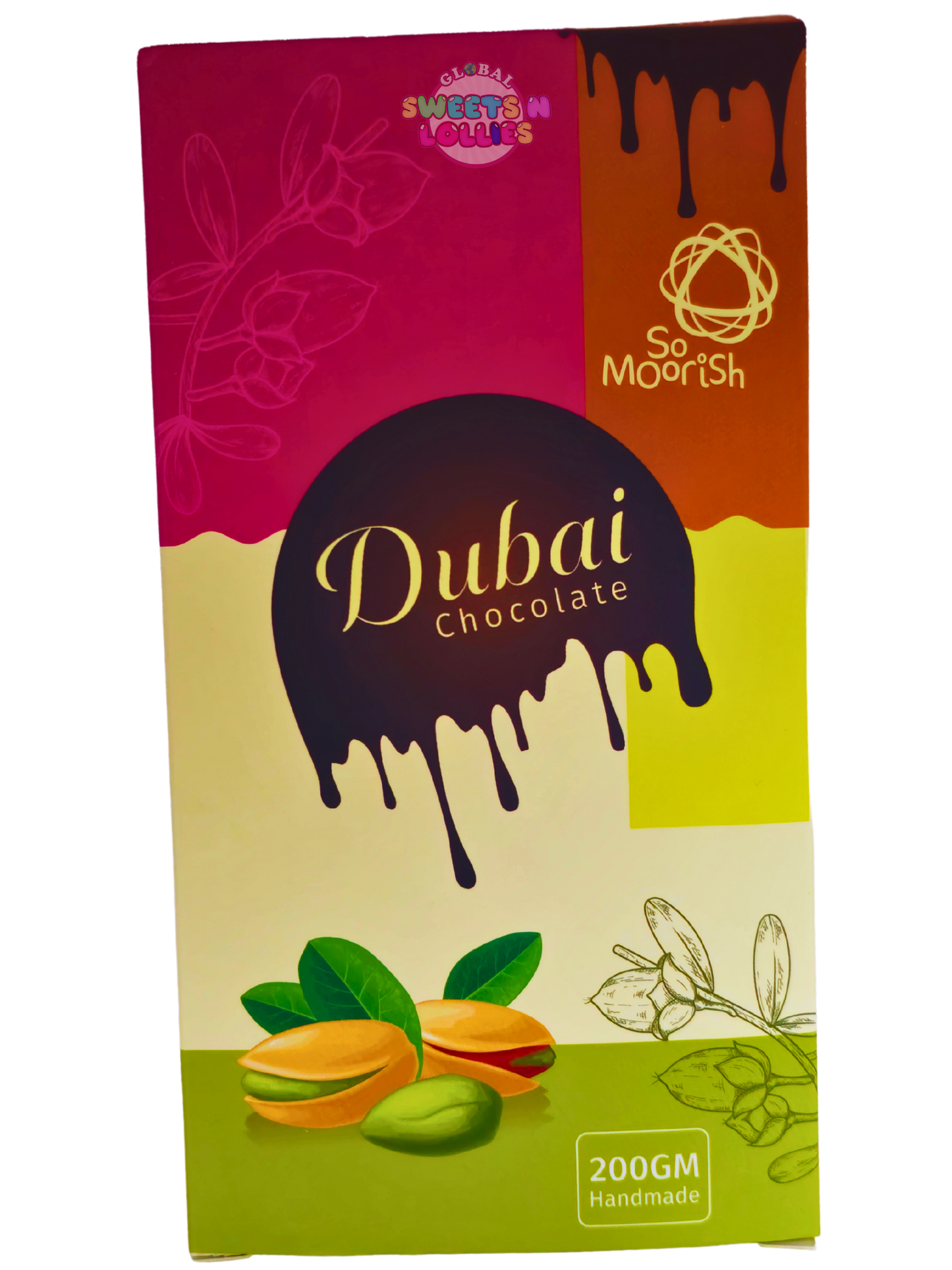 Somoorish Dubai Chocolate Coco Pista Knafeh 200g