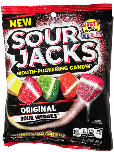 Sour Jacks Original Wedges 142g