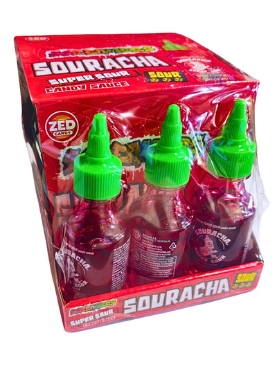 Souracha Super Sour Candy Sauce 12 pack