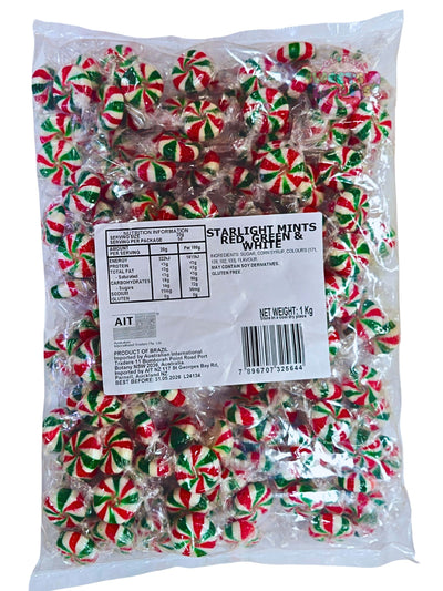 Starlight Mints Red Green & White 1 Kg