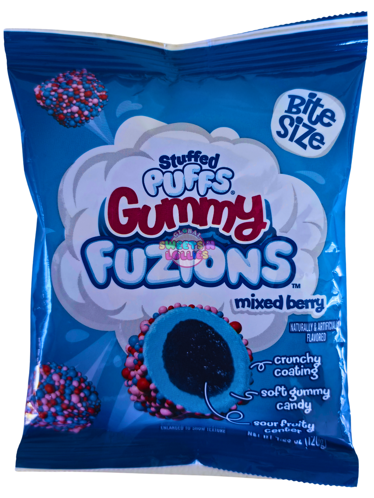 Stuffed Puffs Gummy Fuzions Mixed Berry | 120g