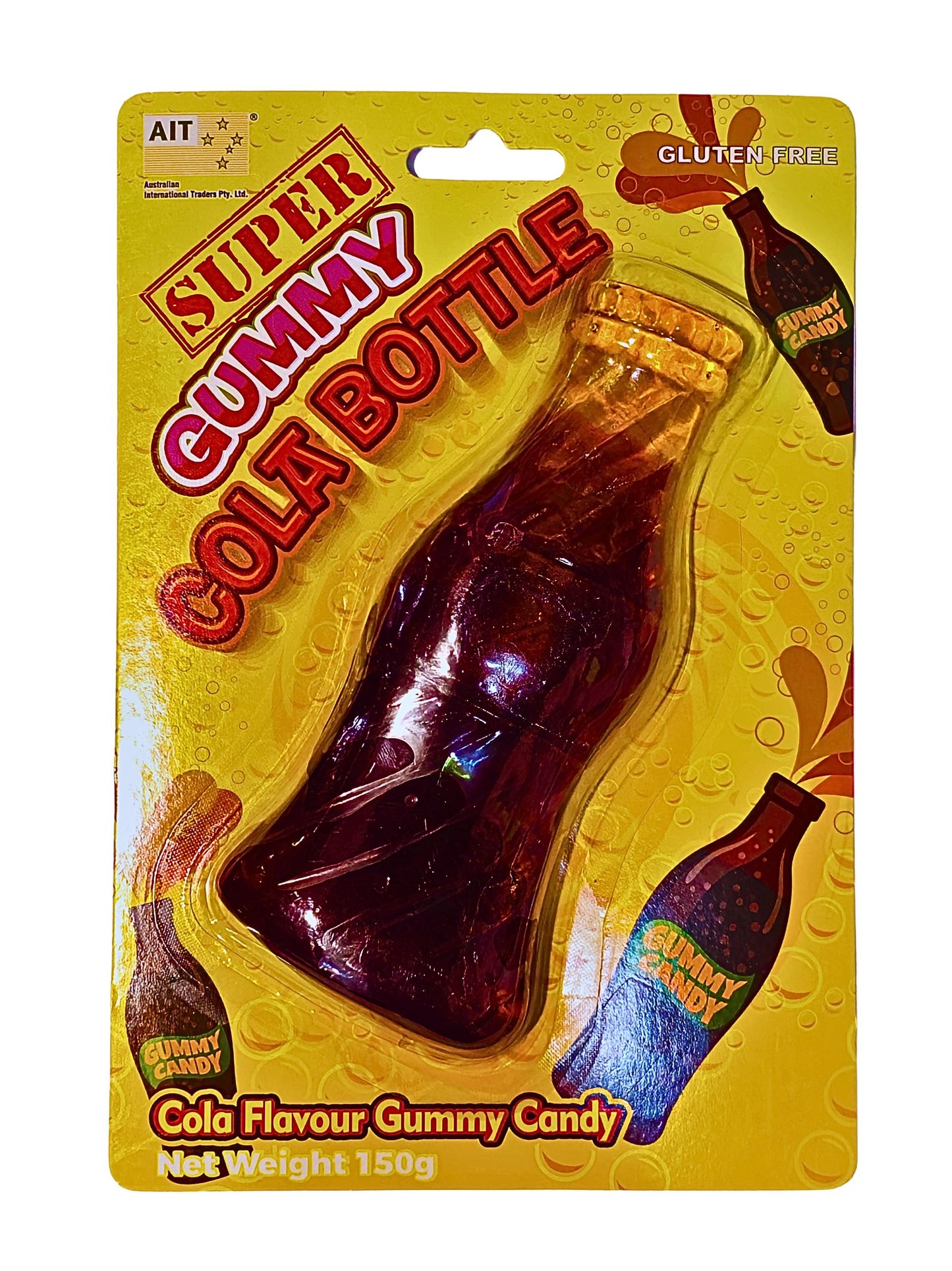 !AIT Super Gummy Cola Bottle 150g