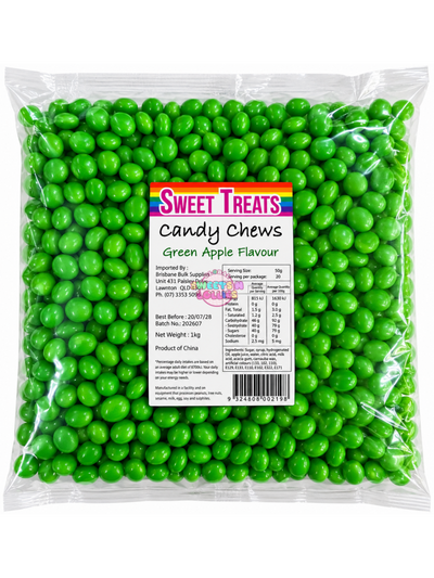 Sweet Treats Candy Chews Green Apple | 1kg