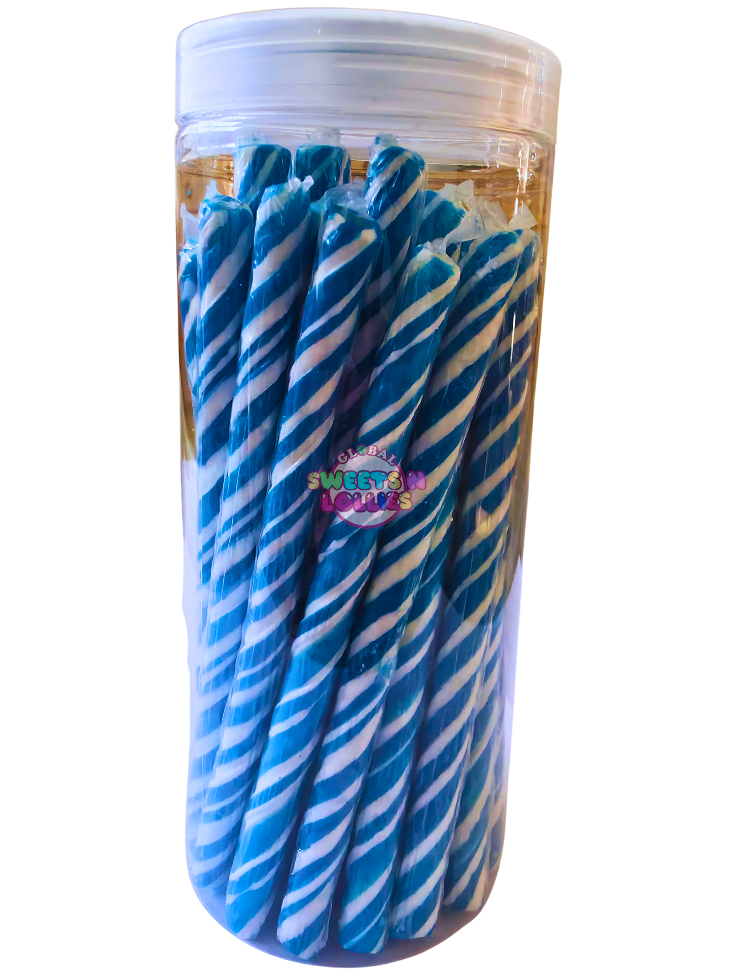 Sweet Treats Candy Poles Blueberry 30pc