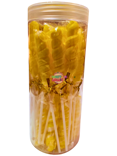 Sweet Treats Candy Poles Lemon 540g 30pc