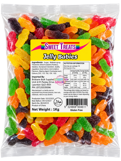 Sweet Treats Jelly Babies | 1kg