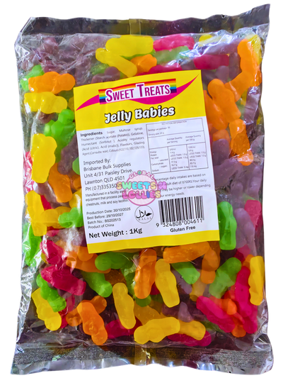 Sweet Treats Jelly Babies 1kg