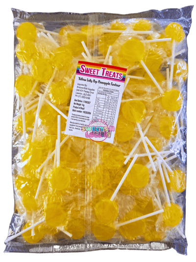 Sweet Treats Lollipops Pineapple 1kg