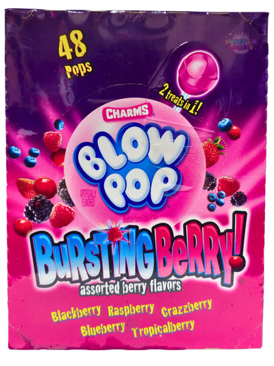 Charms Blow Pop Bursting Berry 48pc