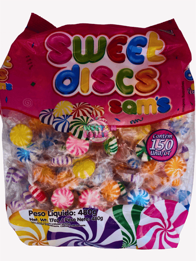 Sam's Sweet Discs 480gm 150 pcs