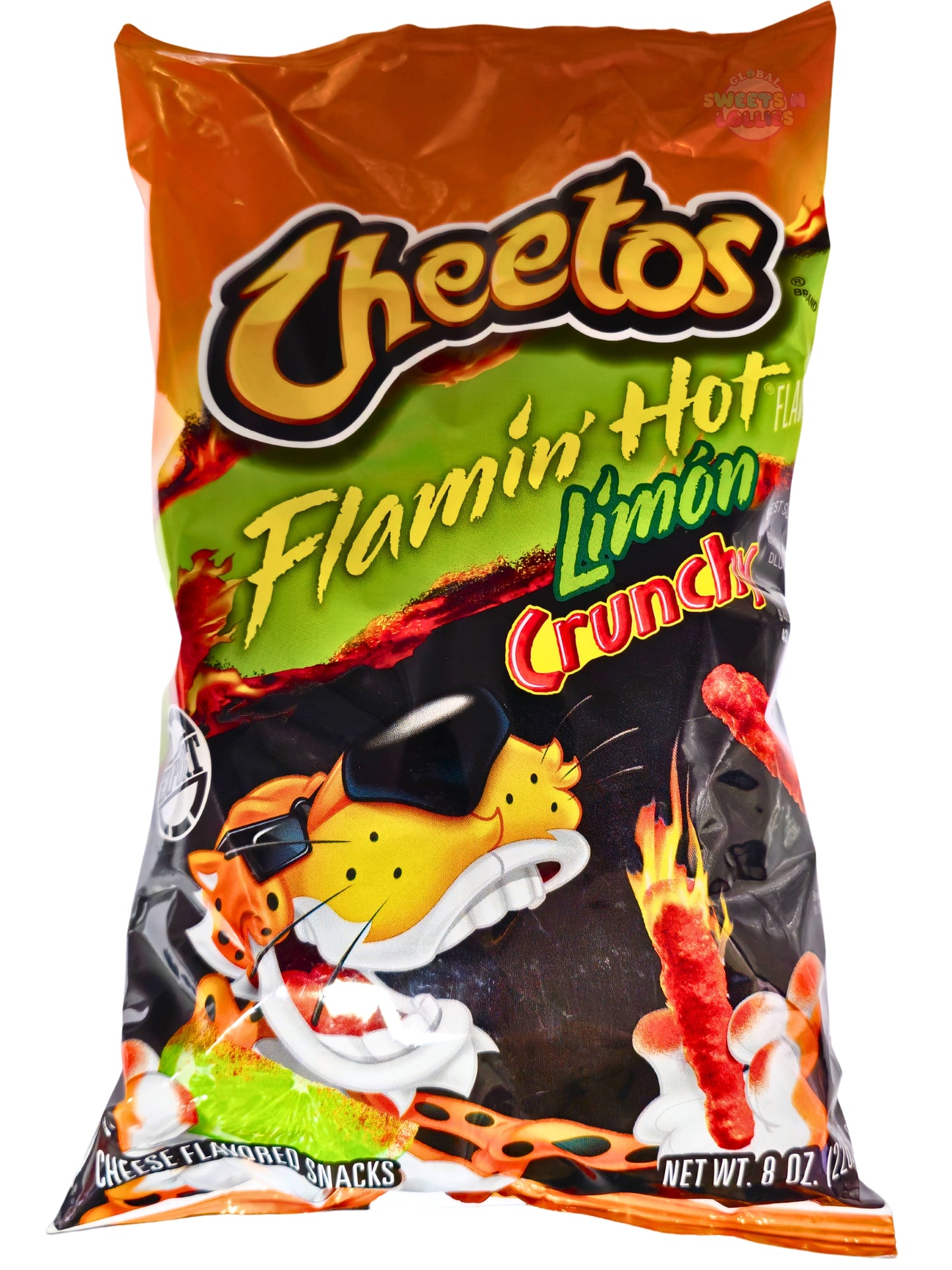 Cheetos Flamin Hot Limon Crunchy 226.8g