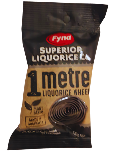 Fyna Licorice 1Metre 120gm