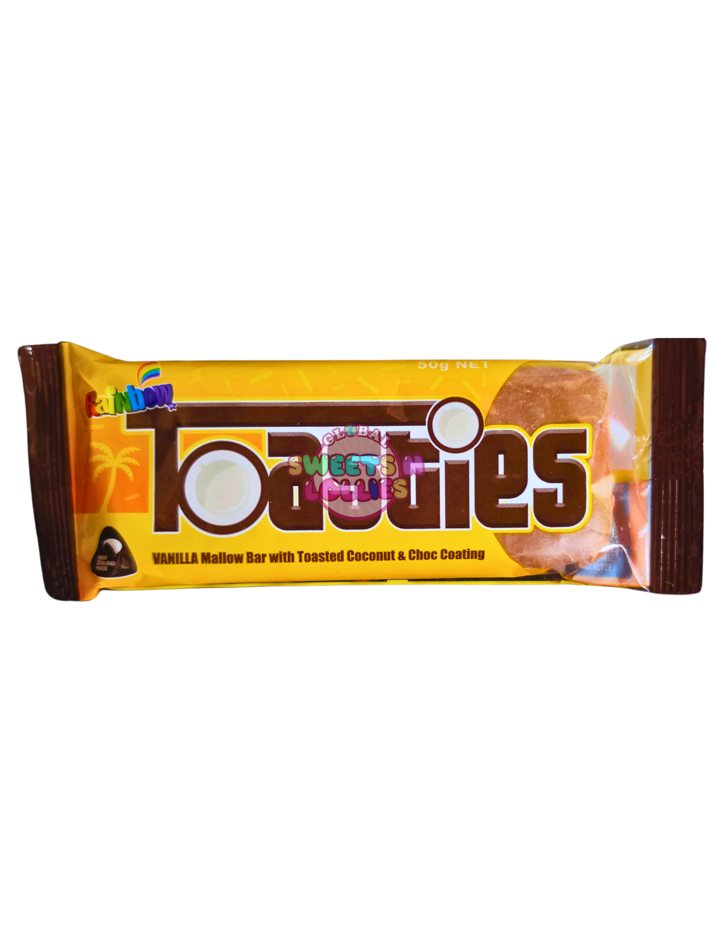 Rainbow Toasties Bar 50g
