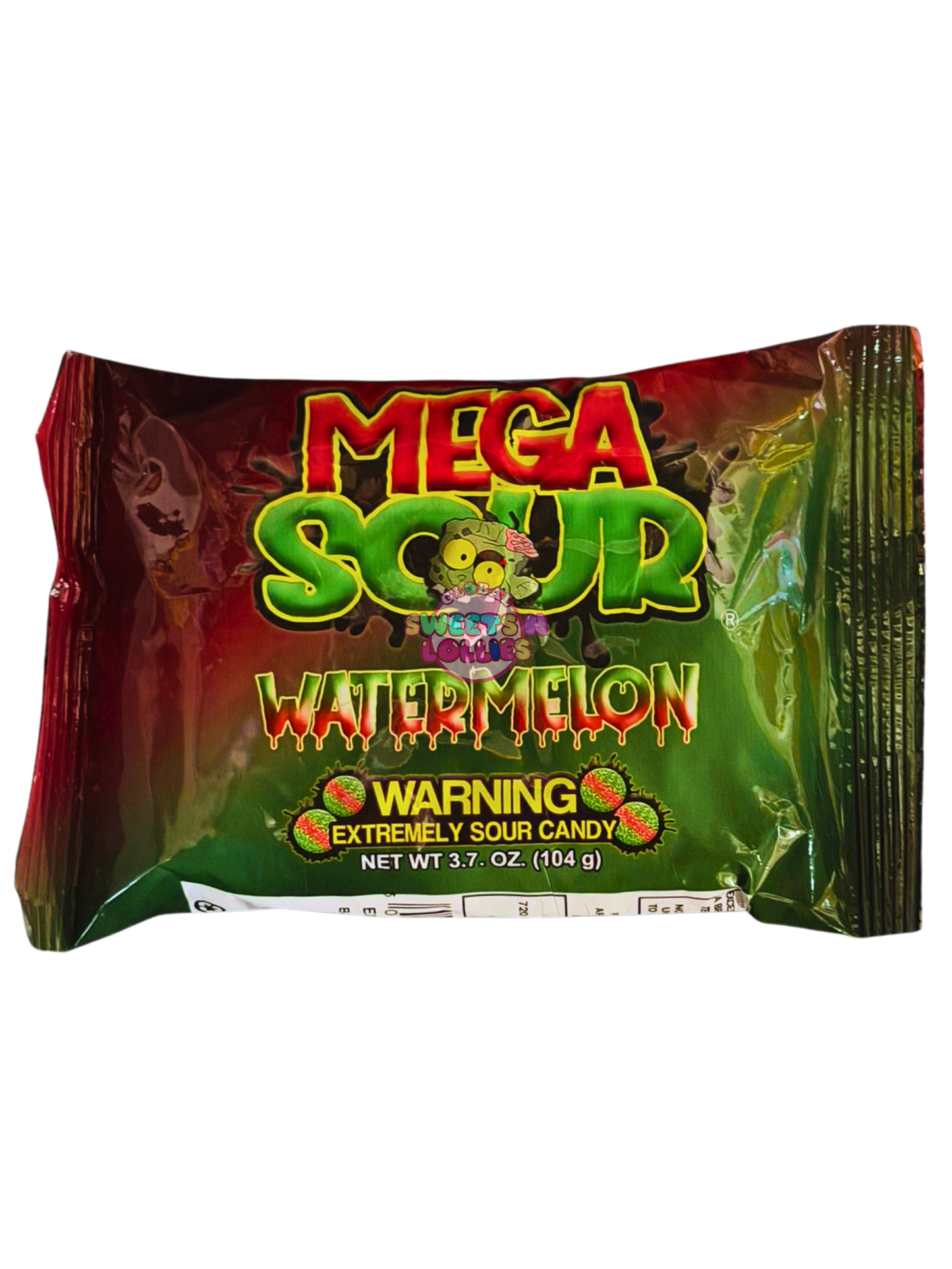 Barnetts Mega Sour Watermelon 104g