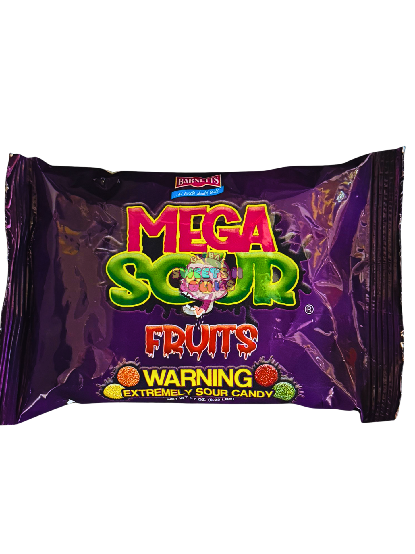 Barnetts Mega Sour Fruits 104g