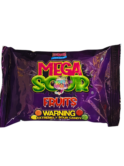 Barnetts Mega Sour Fruits 104g