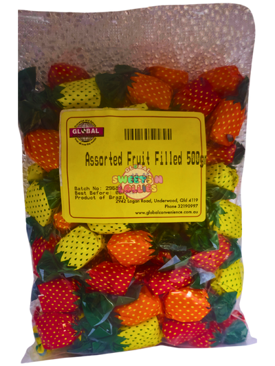 Assorted fruit filled 500g