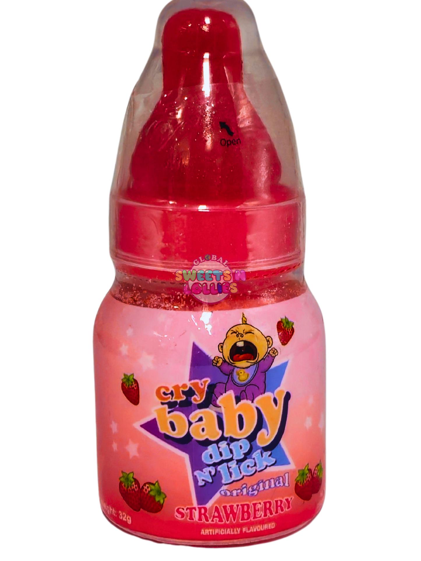 Cry Baby dip n lick strawberry