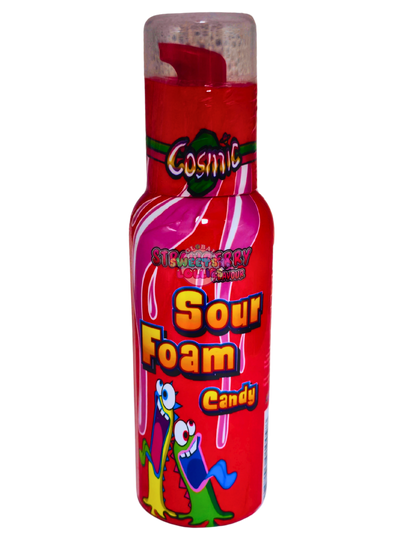 Cosmic Sour Foam Candy Strawberry 90mL
