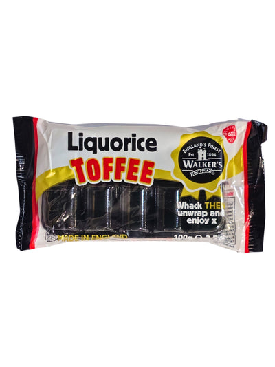 Walker's Liquorice Toffee 100g