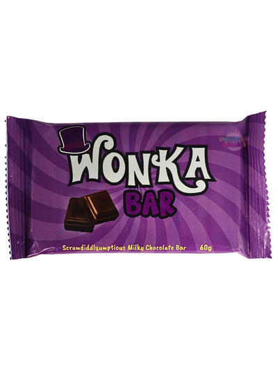 Wonka Chocolate Bar 60gms