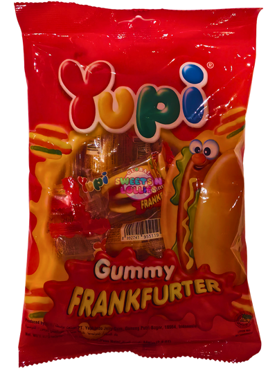 Yupi Gummy Frankfurter 84g 12pc