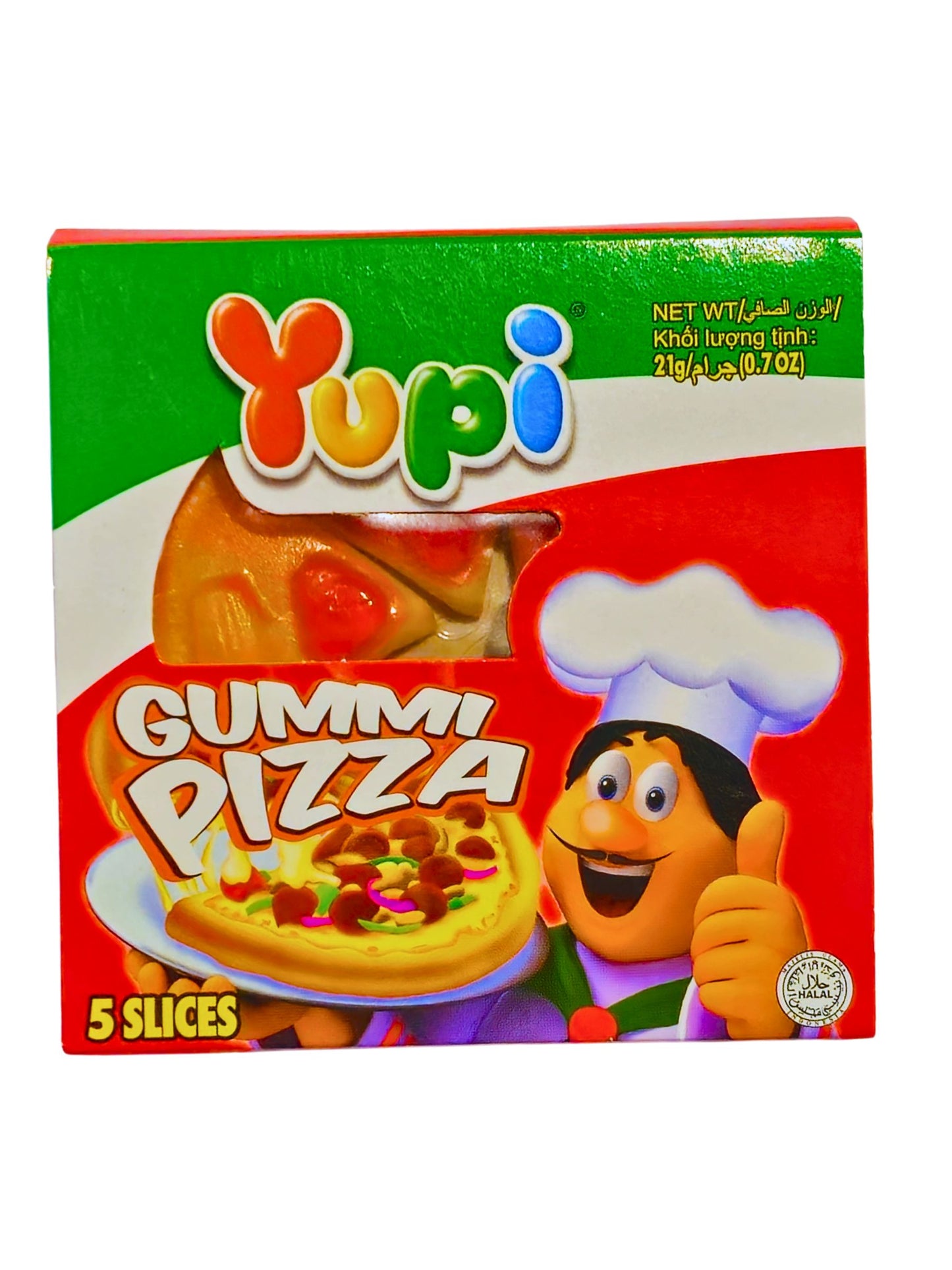 Yupi Gummy Pizza 21g