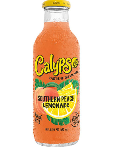 Calypso Southern Peach Lemonade 473mL