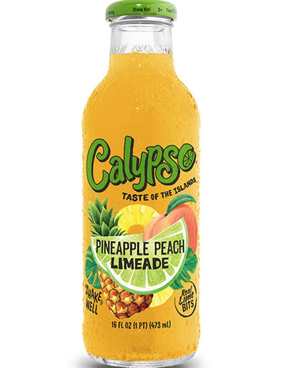 Calypso Pineapple Peach Limeade 473mL
