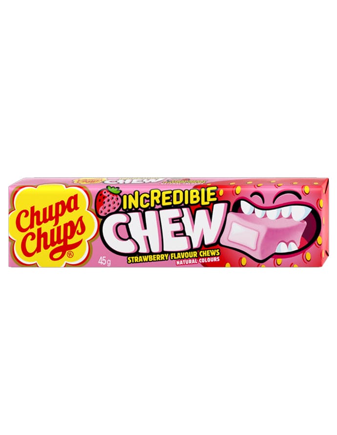 Chupa Chups Chew Strawberry 45g