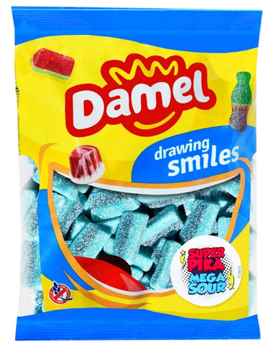 Damel Mega Sour Blue Slices 1kg